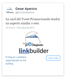 SEO y factores sociales… sacándole partido a Twitter Ads